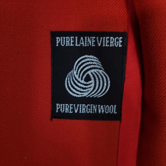 Grand Prix Red Wool Show Jacket - Picture 7 of 11